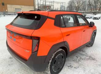 Образец цвета ORANGE на автомобиле - №1