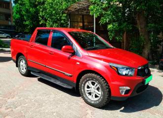 Образец цвета RAJ INDIAN RED на автомобиле - №2