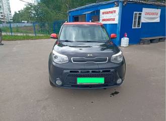 Образец цвета 9H BLACK SOUL/CHERRY на автомобиле - №0