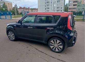 Образец цвета 9H BLACK SOUL/CHERRY на автомобиле - №1