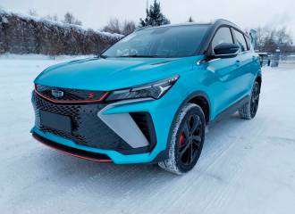 Образец цвета G42 AZURE на автомобиле - №1