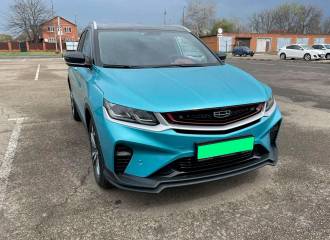 Образец цвета G42 AZURE на автомобиле - №2