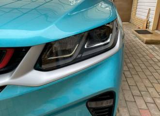 Образец цвета G42 AZURE на автомобиле - №3