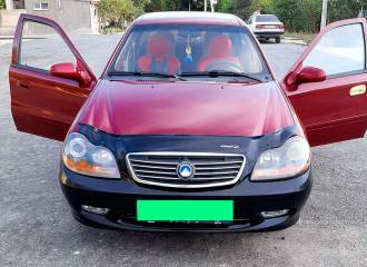 Образец цвета 054 GUAVA RED на автомобиле - №0