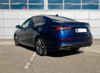 Образец цвета VQ RHINE BLUE на автомобиле - №2