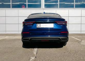 Образец цвета VQ RHINE BLUE на автомобиле - №3