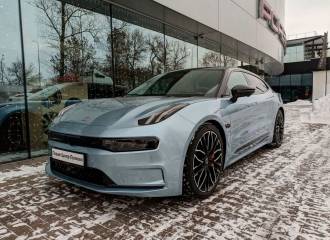 Образец цвета G55 LIGHTNING BLUE на автомобиле - №1