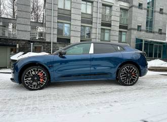 Образец цвета G64 POLAR STATE BLUE на автомобиле - №2