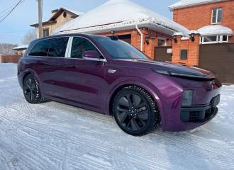 Образец цвета EP01 PURPLE на автомобиле - №3