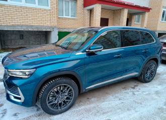 Образец цвета G44 TRISTA BLUE на автомобиле - №2