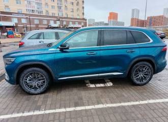 Образец цвета G44 TRISTA BLUE на автомобиле - №3