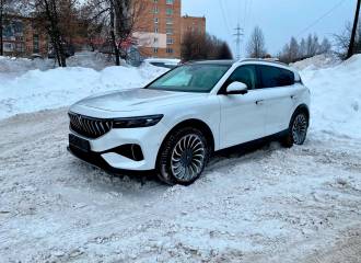 Образец цвета LT6 PEARL WHITE на автомобиле - №1