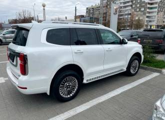 Образец цвета 9D SNOW WHITE на автомобиле - №3