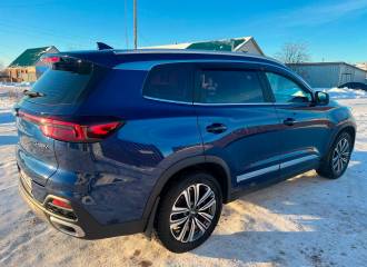 Образец цвета RB06 RHINE BLUE на автомобиле - №3