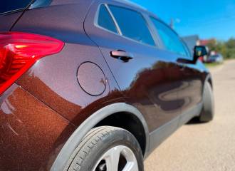 Образец цвета 41X ESPRESSOBRAUN на автомобиле - №3