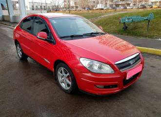 Образец цвета DM PASSION RED на автомобиле - №1