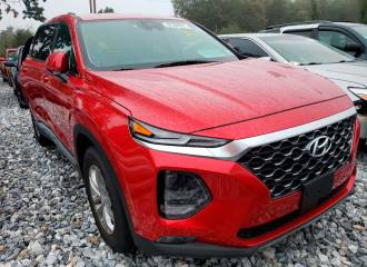 Образец цвета PR FIERY RED на автомобиле - №1