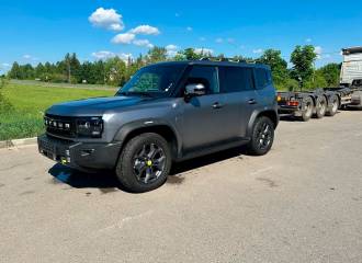 Образец цвета KY HIGHWAY GRAY (MATTE) на автомобиле - №1