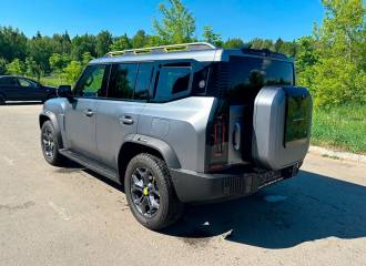 Образец цвета KY HIGHWAY GRAY (MATTE) на автомобиле - №3