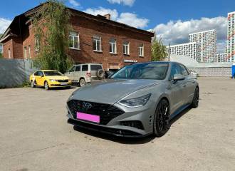 Образец цвета NT2 HAMPTON GREY на автомобиле - №1