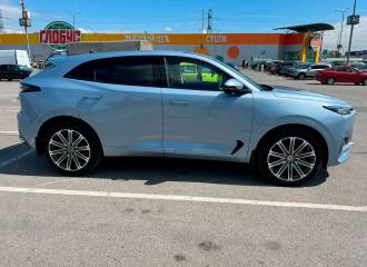 Образец цвета Y49 AZURE BLUE на автомобиле - №3