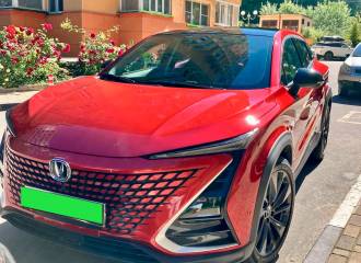 Образец цвета Y42 NEBULA RED на автомобиле - №1