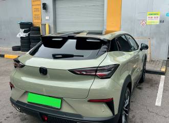 Образец цвета Y06 MECHA GREEN на автомобиле - №2