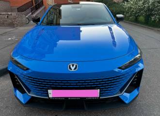 Образец цвета Y12 HAYATE BLUE на автомобиле - №0