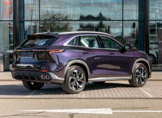 Образец цвета PURPLE на автомобиле - №2