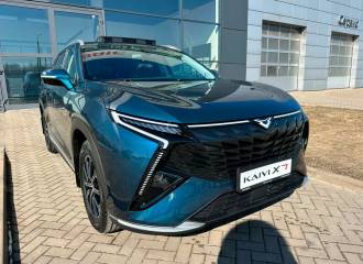 Образец цвета DARK BLUE на автомобиле - №3