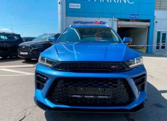 Образец цвета BLUE на автомобиле - №0