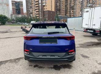 Образец цвета MONARCH BLUE на автомобиле - №3