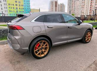 Образец цвета BROWN на автомобиле - №1