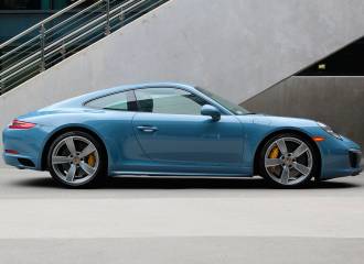 Образец цвета 6003 AETNABLAU на автомобиле - №1