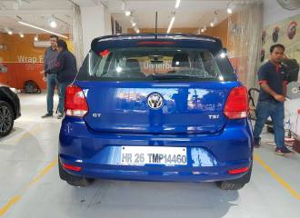 Образец цвета LD5K LAPIZ BLUE на автомобиле - №3