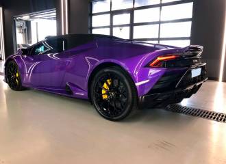 Образец цвета 0172 VIOLA PASIFAE на автомобиле - №2