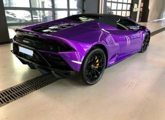 Образец цвета 0172 VIOLA PASIFAE на автомобиле - №3