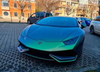 Образец цвета 0029 VERDE AGAVE на автомобиле - №0