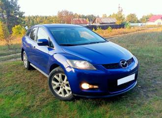 Образец цвета 34J AURORA BLUE на автомобиле - №1