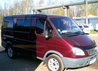 Образец цвета KAMPARI на автомобиле - №1