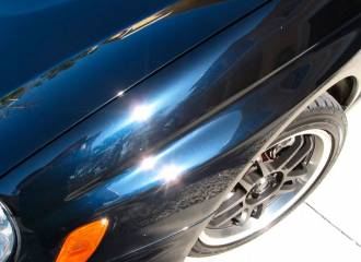 Образец цвета 08V BLUE BLACK на автомобиле - №0