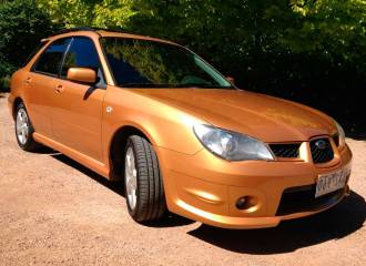 Образец цвета 56M SUNSET ORANGE на автомобиле - №0