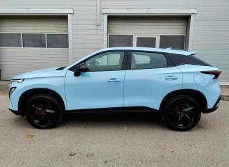 Образец цвета WA VANILLA BLUE на автомобиле - №3