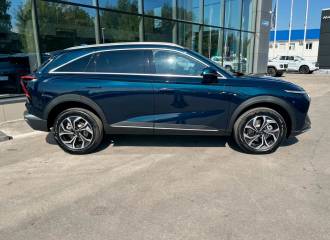 Образец цвета H4 ATLANTIS BLUE на автомобиле - №2