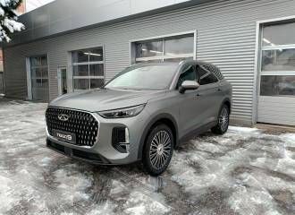 Образец цвета AUE LONGHORN GREY (MATTE) на автомобиле - №1