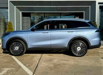 Образец цвета НЕБЕСНО СИНИЙ на автомобиле - №2