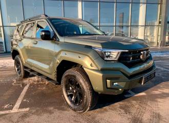 Образец цвета 417 TIME GREEN на автомобиле - №1