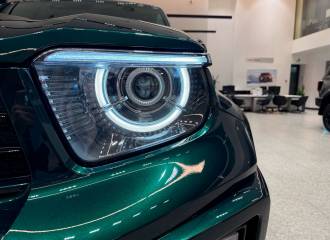 Образец цвета LA LA GREEN на автомобиле - №3