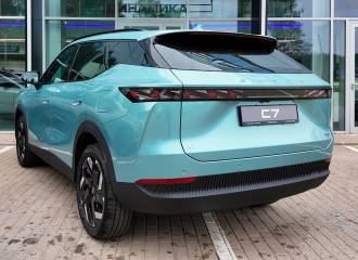 Образец цвета MINT APPLE на автомобиле - №2