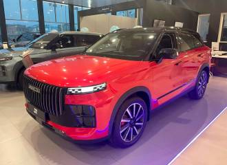 Образец цвета NL BLOODSTONE RED на автомобиле - №1